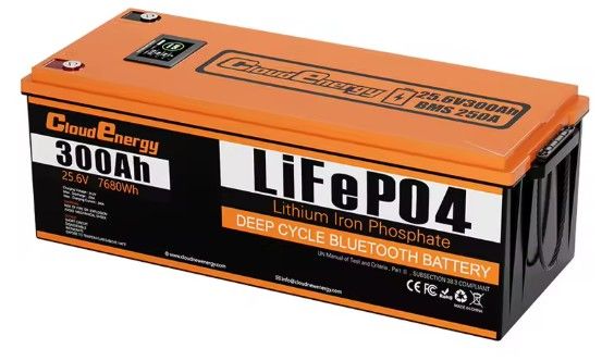 24V/300Ah Lithium Battery