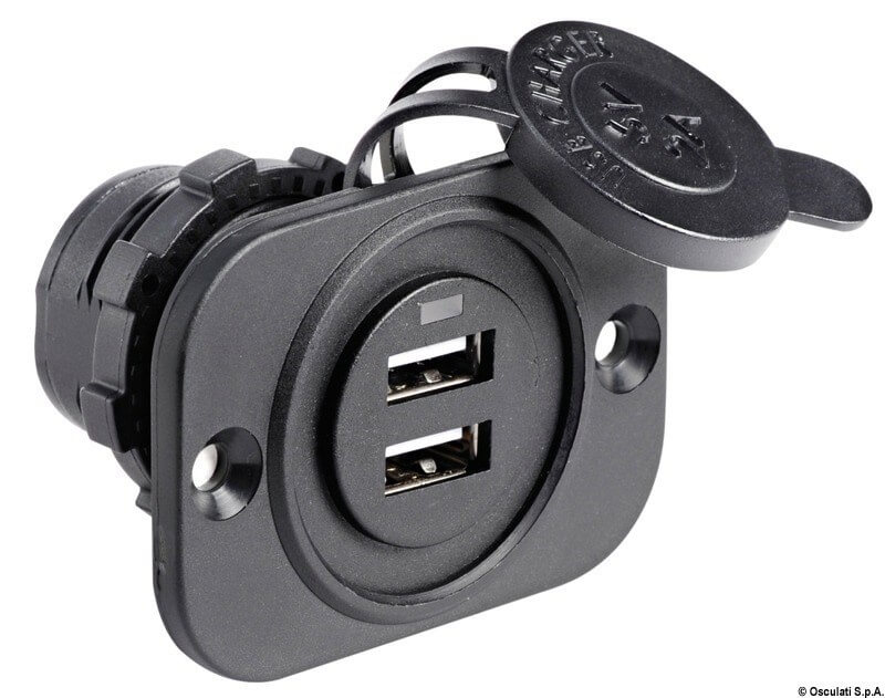 Additional dual USB socket 5V2A